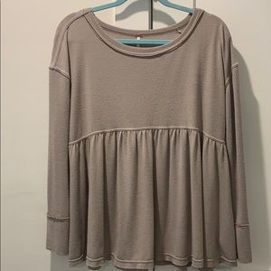 Free people baby doll top